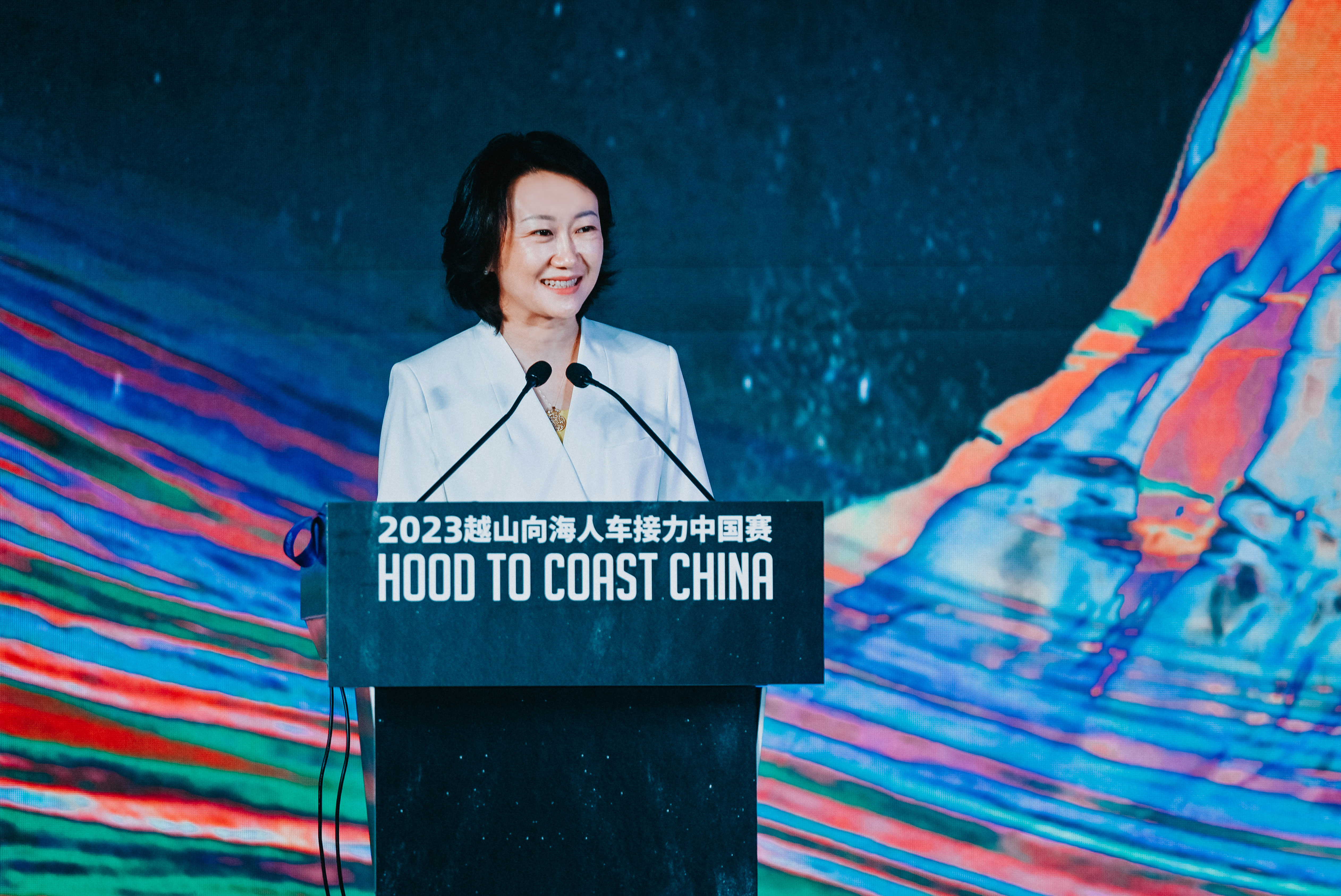 2023越山向海人车接力赛张家口开赛 规模扩大至