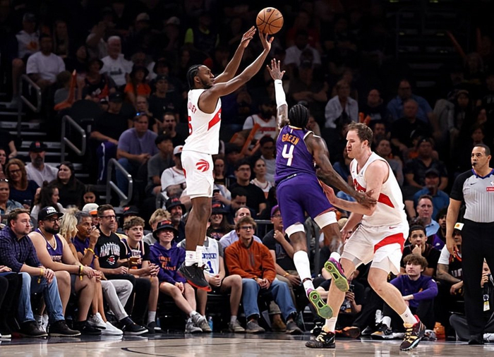 奎克利低迷难救主 猛龙惨败太阳陷困境