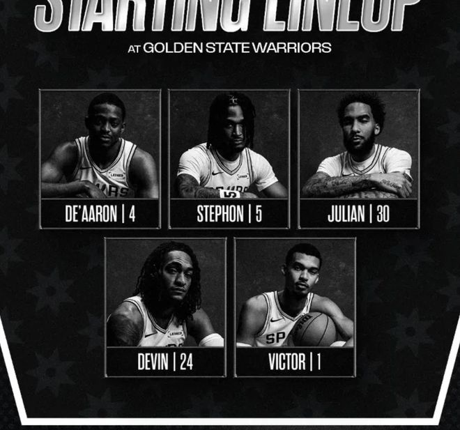 文班亚马狂砍41分18篮板 马刺大胜勇士创队史纪录