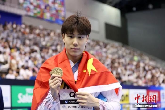 覃海洋双冠加冕 中国男子蛙泳首夺世锦赛金牌